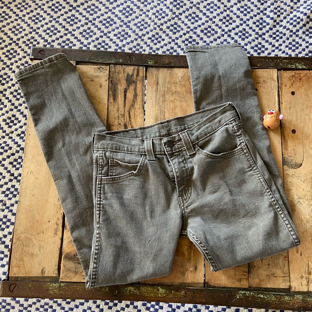 Levi grey wash jeans. Size 29waist, 30 long